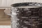 KENTO ZEN SET DE 2 TABLES VERRE +BOIS AVEC TIROIR - Image 2