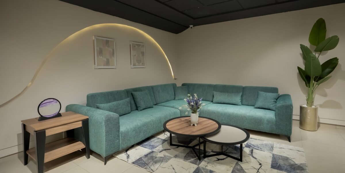 PARLAK SALON D’ANGLE MODERNE 280X280 CM GRIS - Image 6