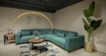PARLAK SALON D’ANGLE MODERNE 280X280 CM GRIS - Image 7