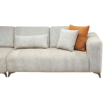 PARLAK SALON D’ANGLE MODERNE 280X280 CM GRIS - Image 2